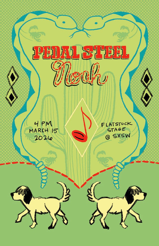 Pedal Steel Noah at Flatstock @ SXSW 2026