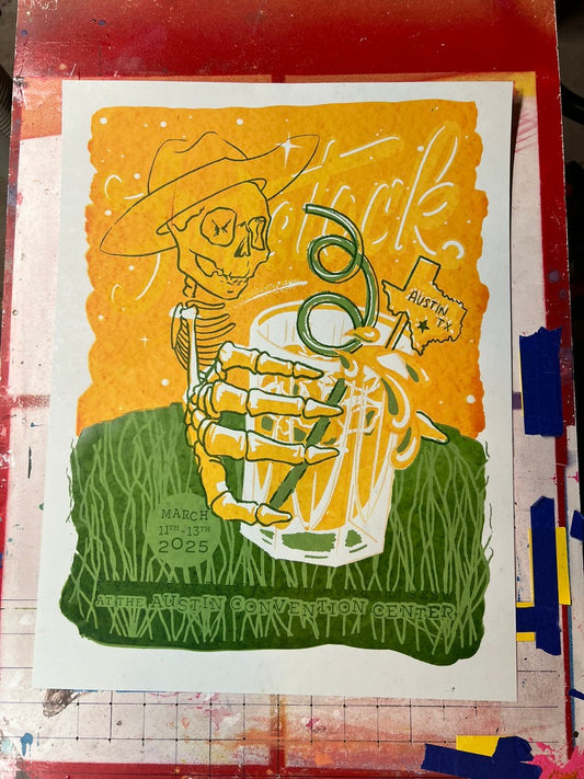 Flatstock @ SXSW poster