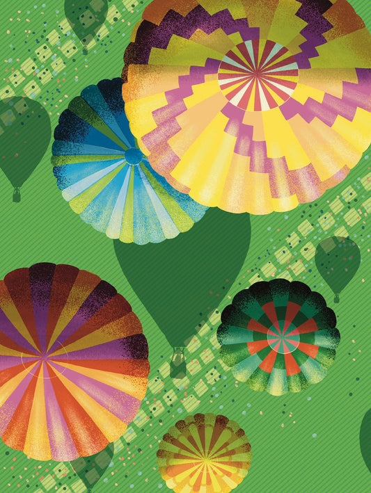 Great Forest Park Balloon Race 2025 commemorative poster