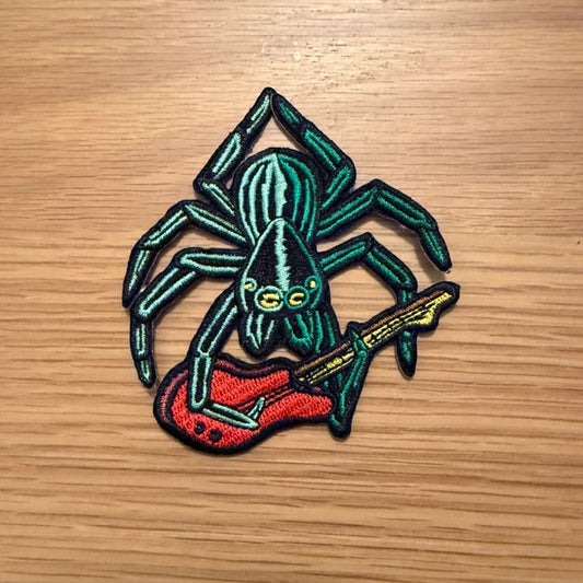 Guitar Playing Spider Patch