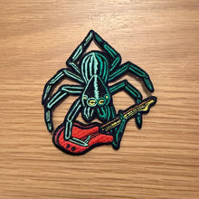 Load image into Gallery viewer, Guitar Playing Spider Patch
