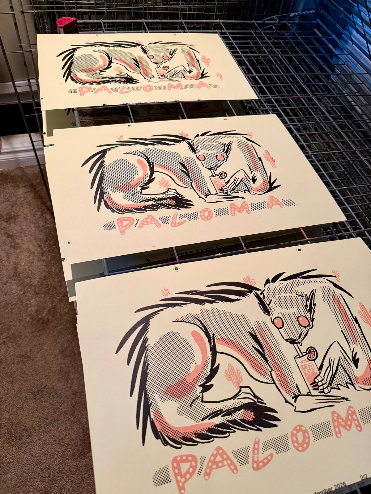 Paloma Cupacabra print