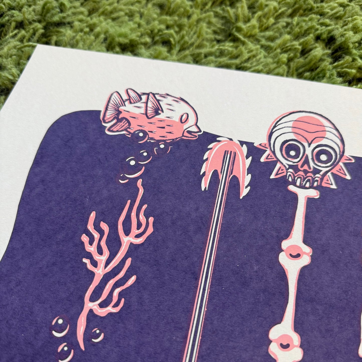 Goth Tiki Swizzles Print
