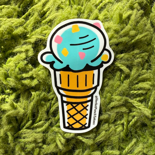 Bubblegum Ice Cream Sticker