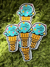 Load image into Gallery viewer, Bubblegum Ice Cream Sticker
