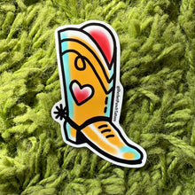 Load image into Gallery viewer, Cowboy Boot Sticker

