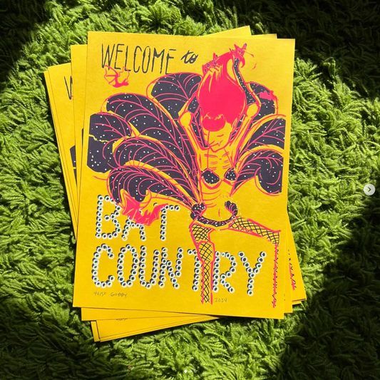 Welcome To Bat Country (DesignerCon 2024 Exclusive) screenprint