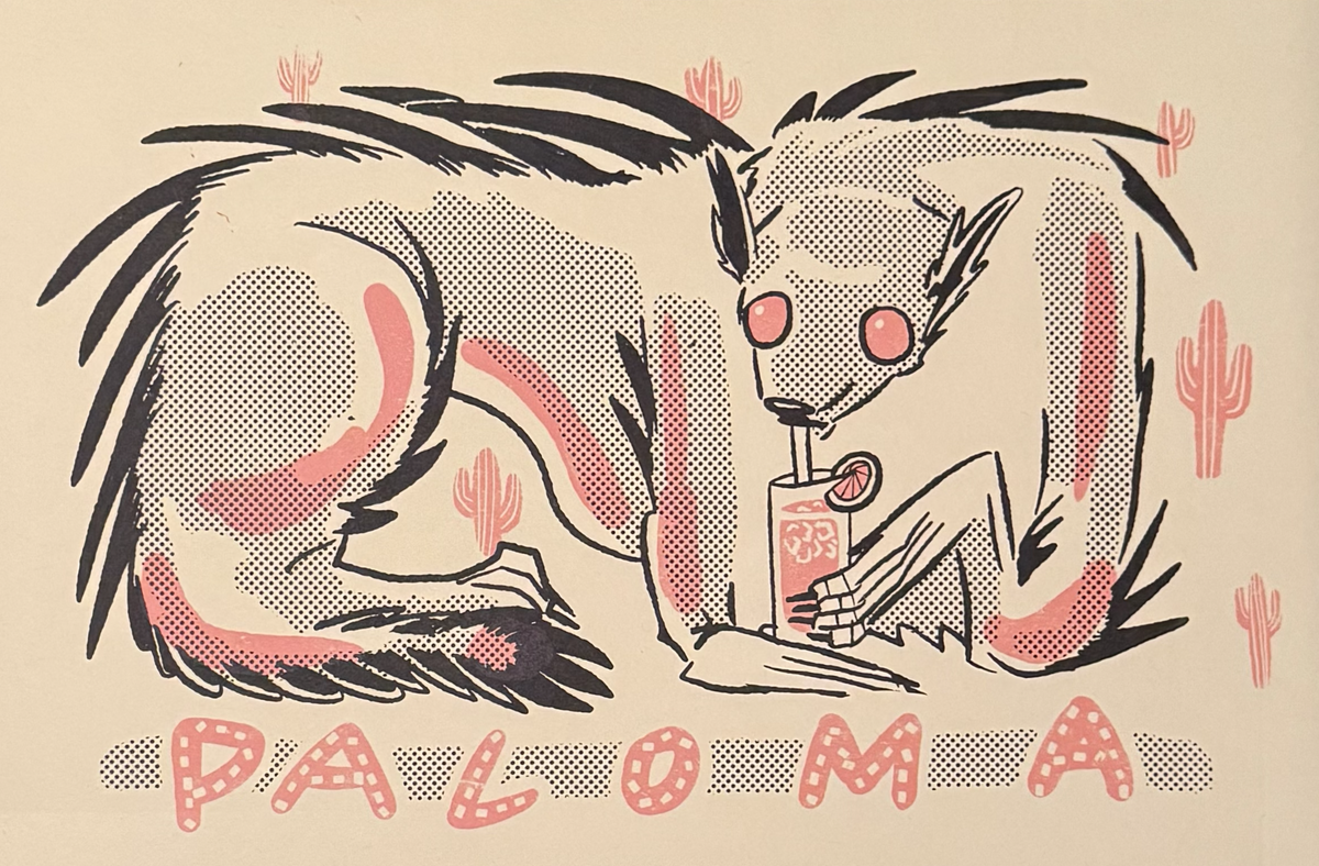 Paloma Cupacabra print
