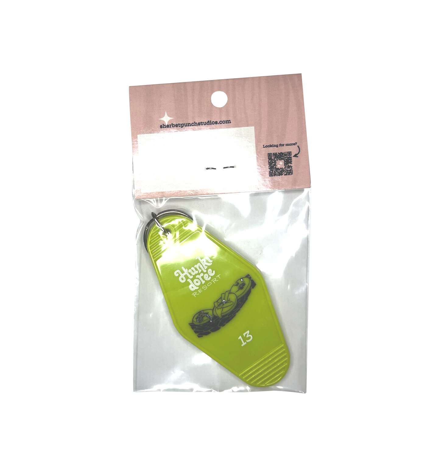 Hunkidoree™ Resort souvenir keychain