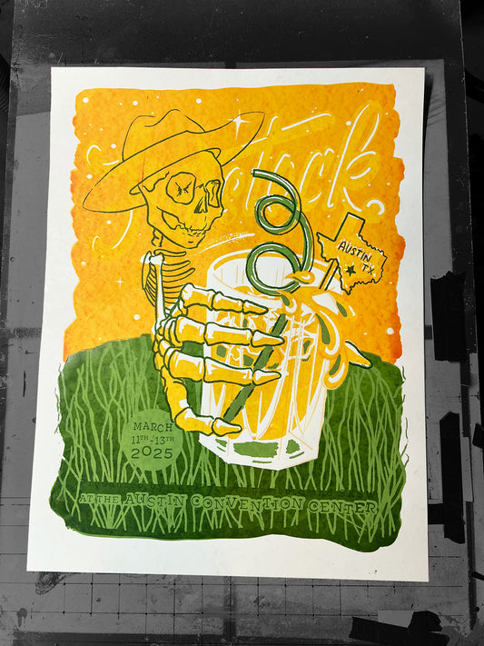 Flatstock @ SXSW 2025 poster
