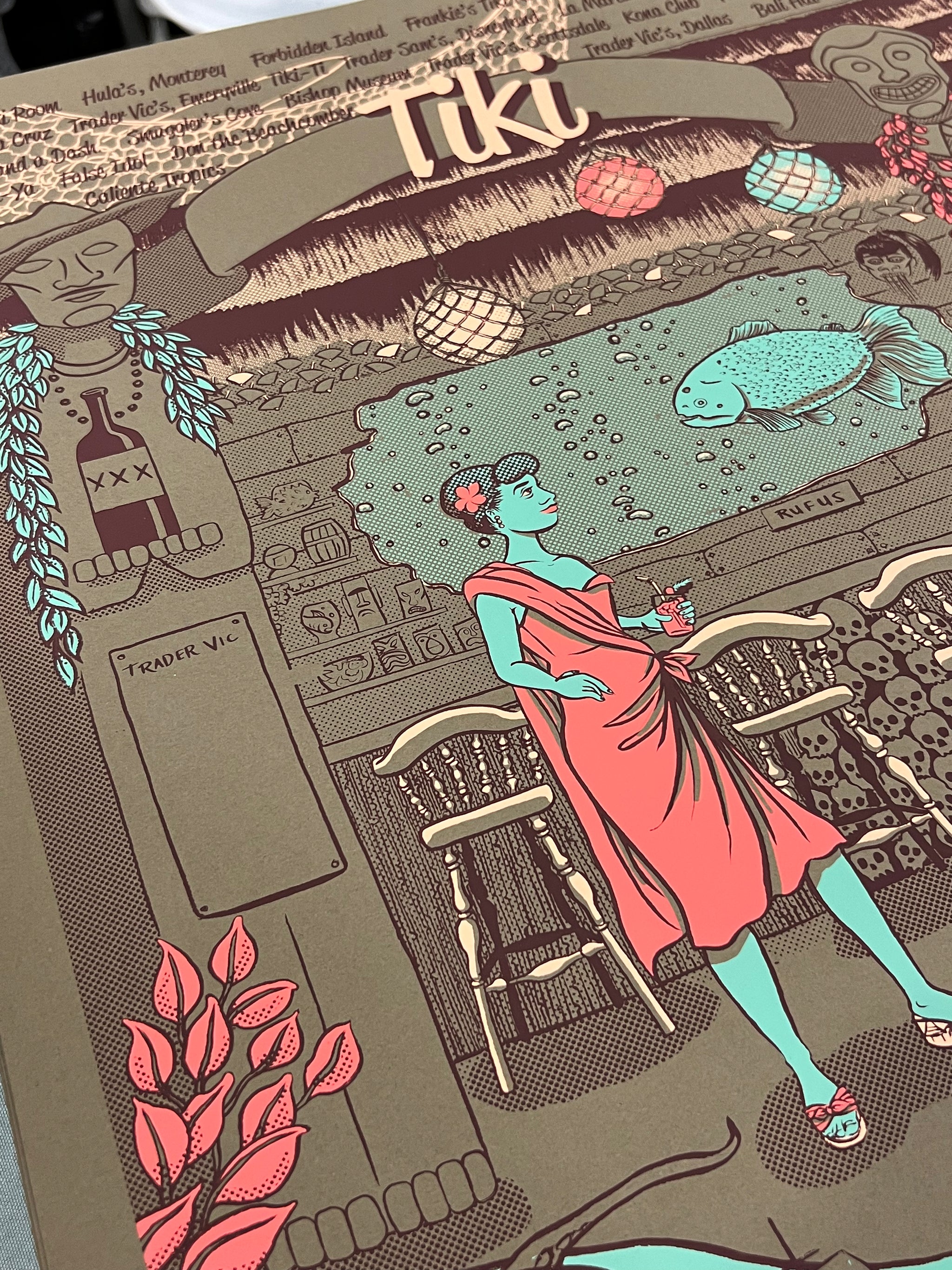 Tiki poster – Sherbet Punch Studios