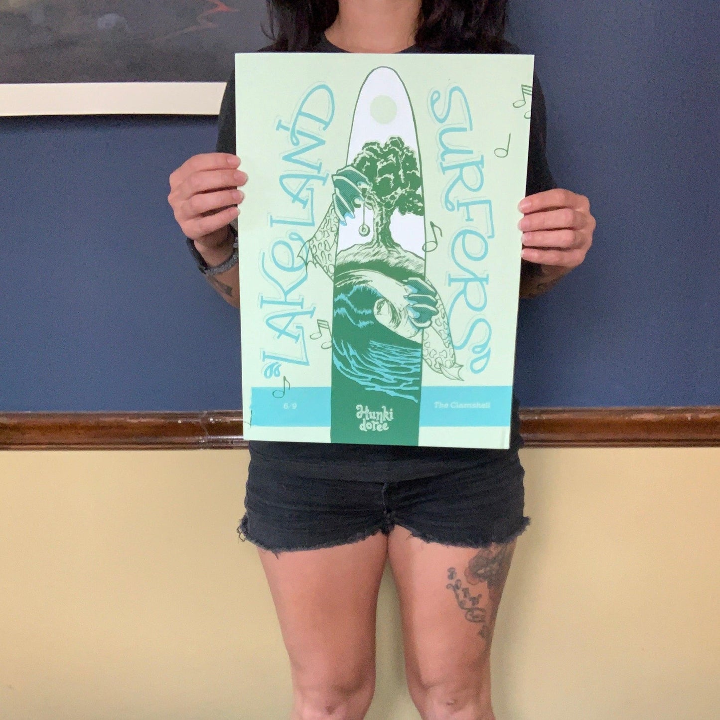 Lakeland Surfers poster