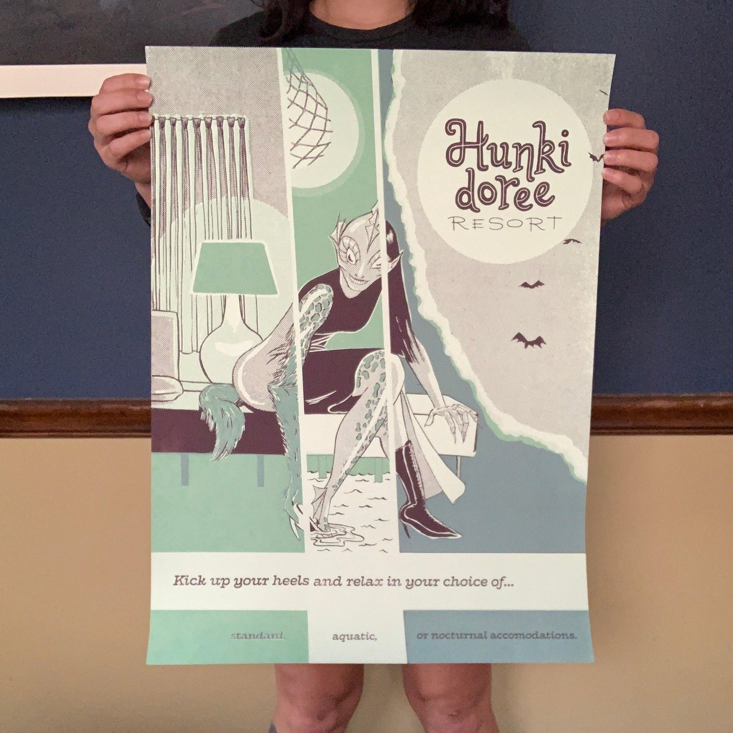 Hunkidoree™ Resort Accomodations poster