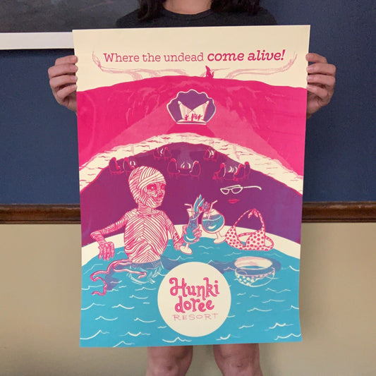 Hunkidoree™ Evenings Travel poster